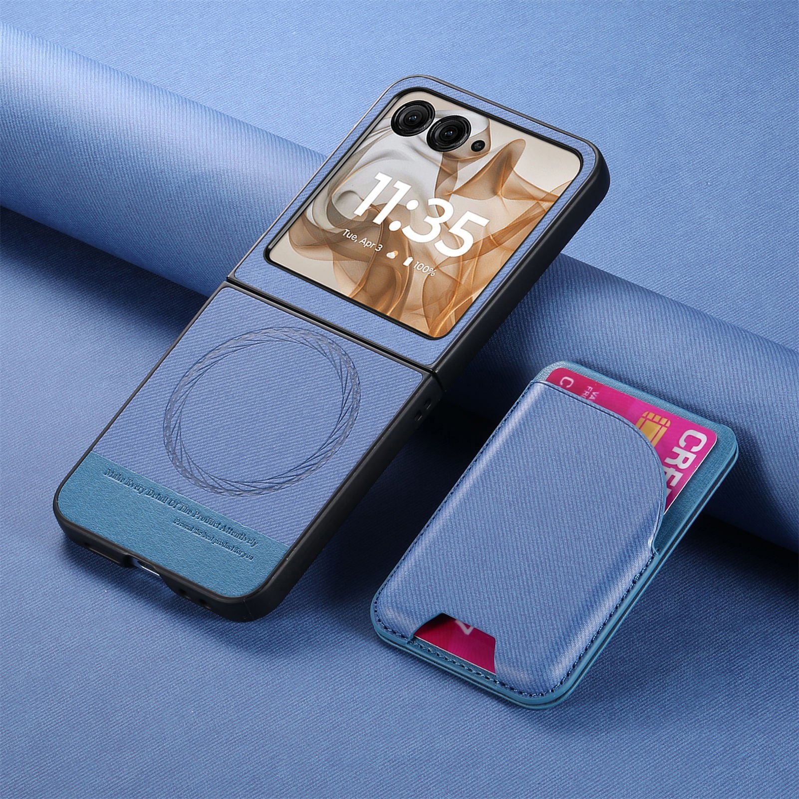 Carbon Fiber Card Holder Case with MagSafe