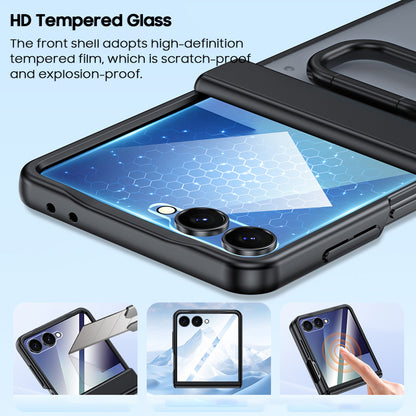 Frosted Translucent Case with Kickstand