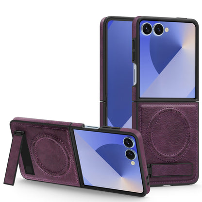 Business kickstand Leather Case with MagSafe