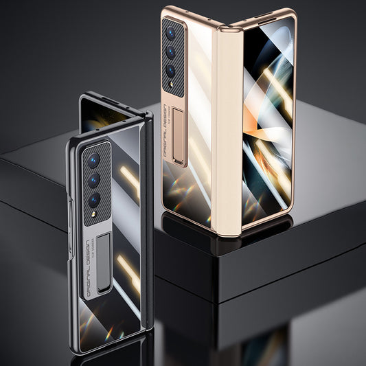 Serie Samsung | Funda para teléfono transparente galvanizada serie Galaxy Z Fold 