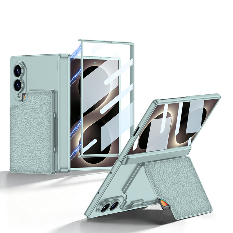 Magnetic PU Leather Wallet Kickstand Case