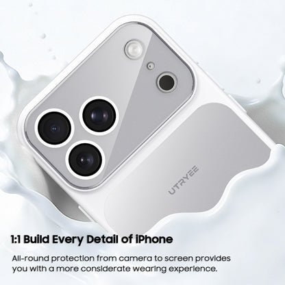 Folding Stand Transparent Case with MagSafe