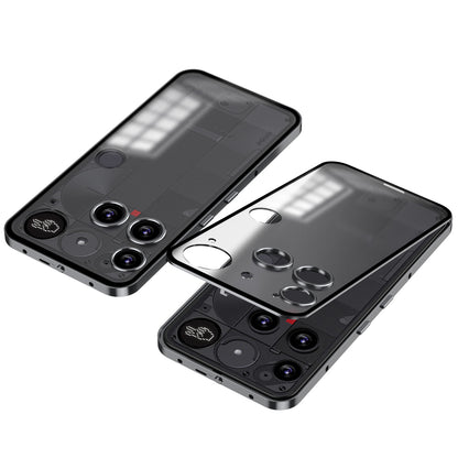 Single-Sided Buckle Metal Frame Case