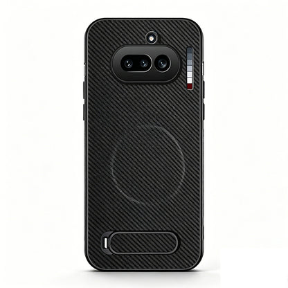 Invisible Bracket Carbon Fiber Pattern Case
