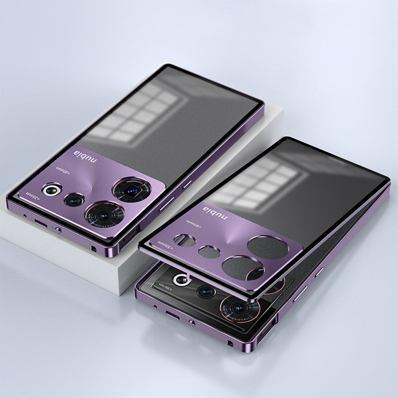 Nubia series | Metal HD Glass Magnetic Phone Case