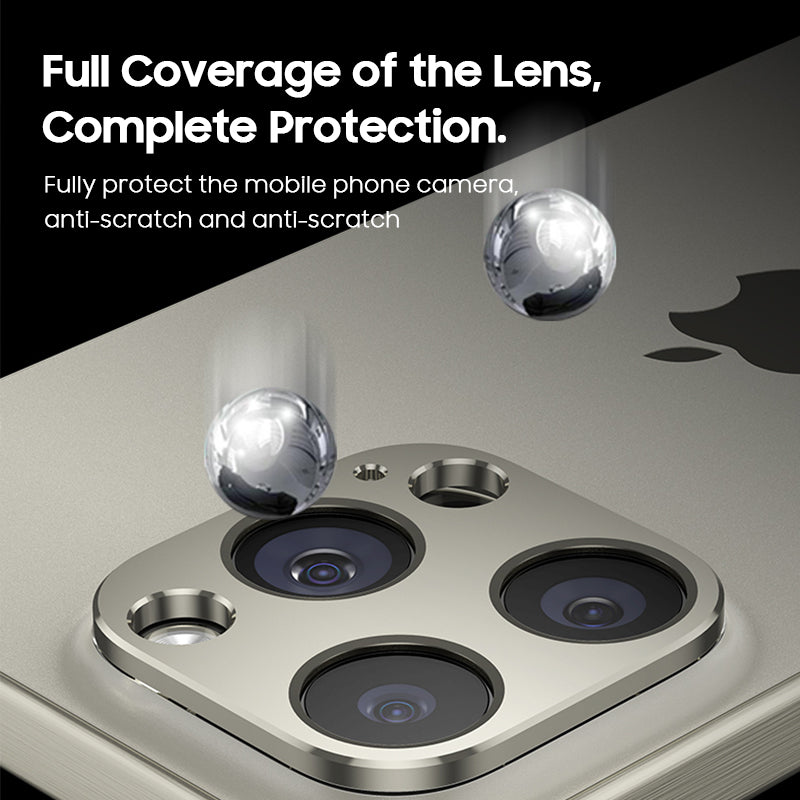 iPhone Metal Lens Frame Protection