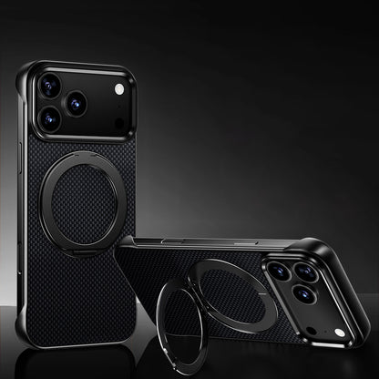 Printed Carbon Fiber Matte Case with MagSafe