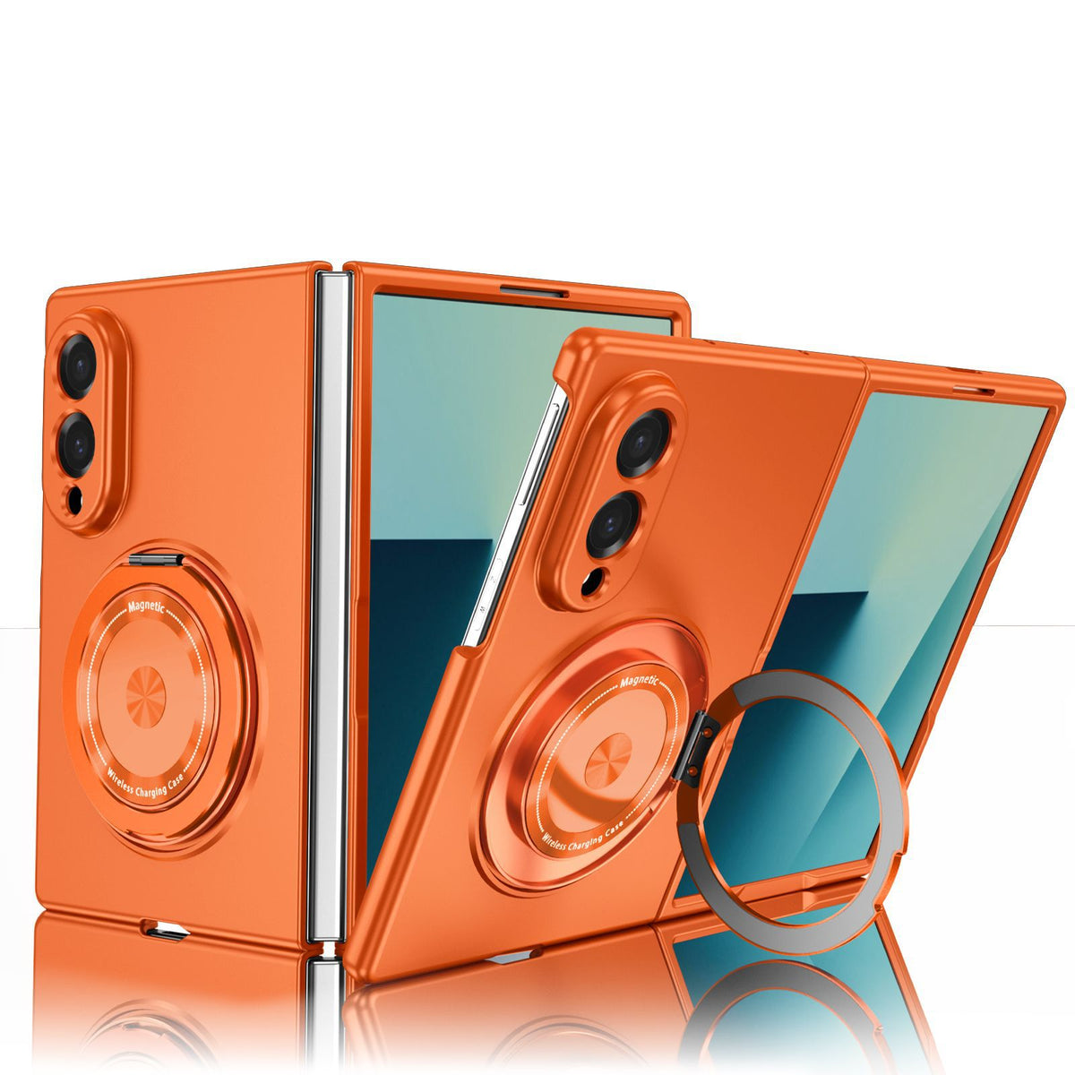 Magnetic Ring Kickstand Case