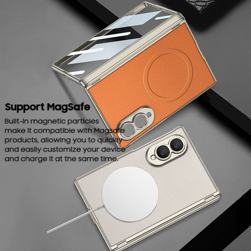 Luxury Leather Case with MagSafe