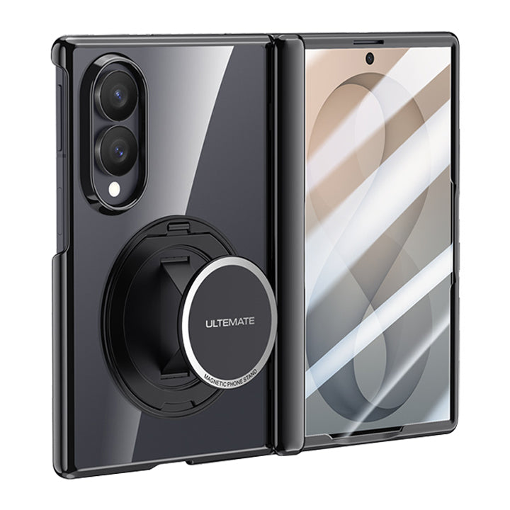 Electroplated Magnetic Ring Kickstand Protective Case