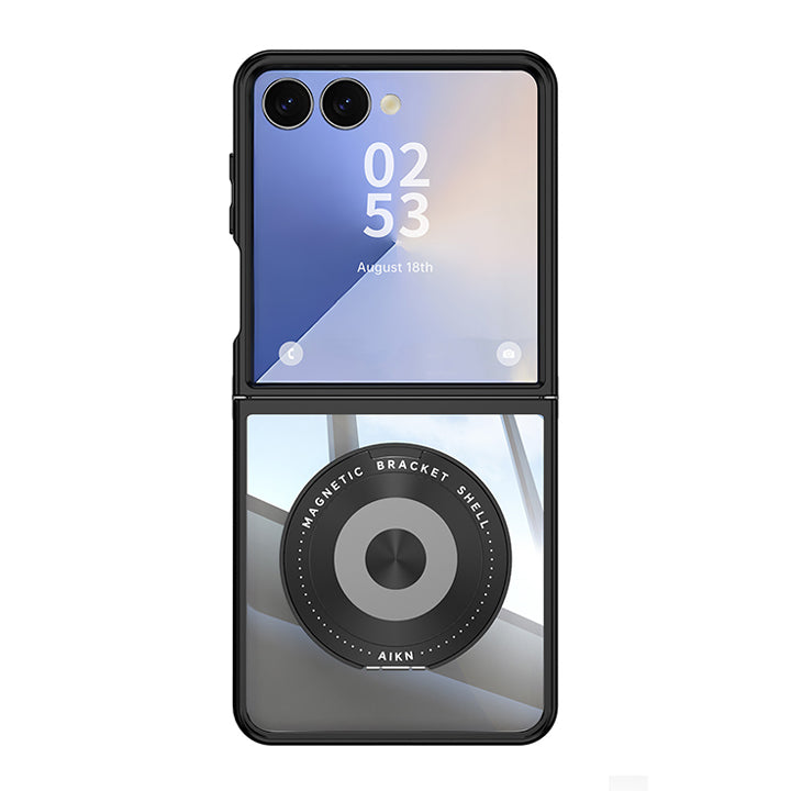 Swivel kickstand Transparent Case