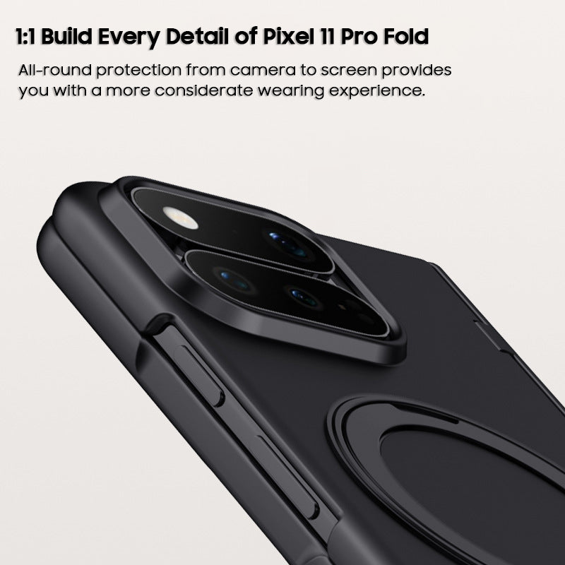Rotating Magnet Ring Frosted Case with MagSafe