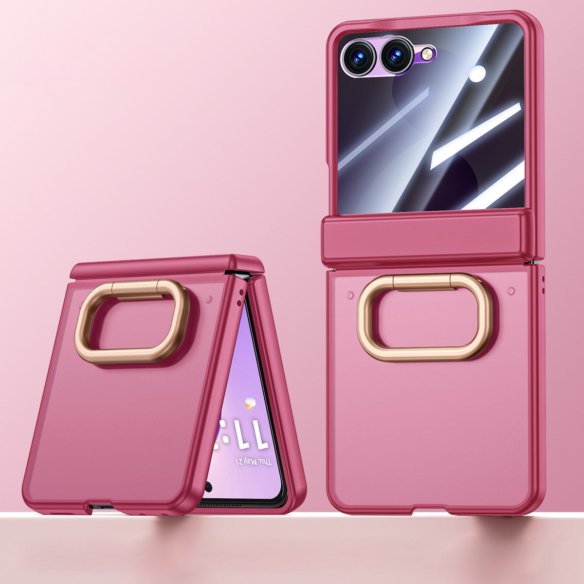 Frosted Translucent Case with Kickstand