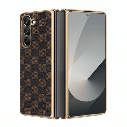 Luxury Electroplated Leather Case