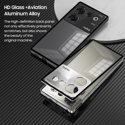 Nubia series | Metal HD Glass Magnetic Phone Case