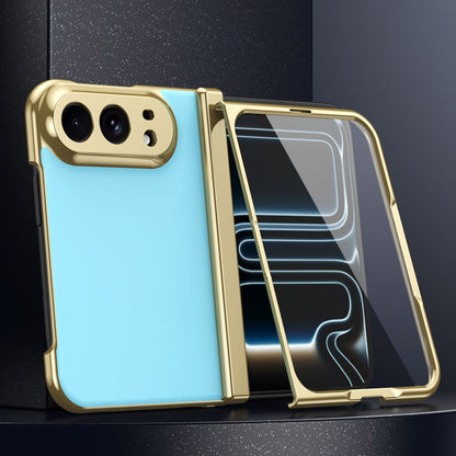 Electroplated-Edge Leather Case