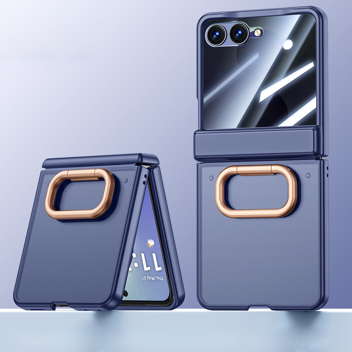Frosted Translucent Case with Kickstand