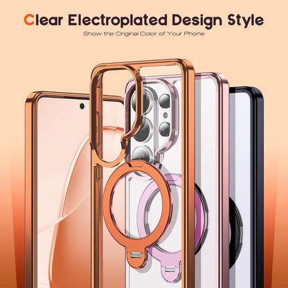 Electroplated Clear Case with MagSafe
