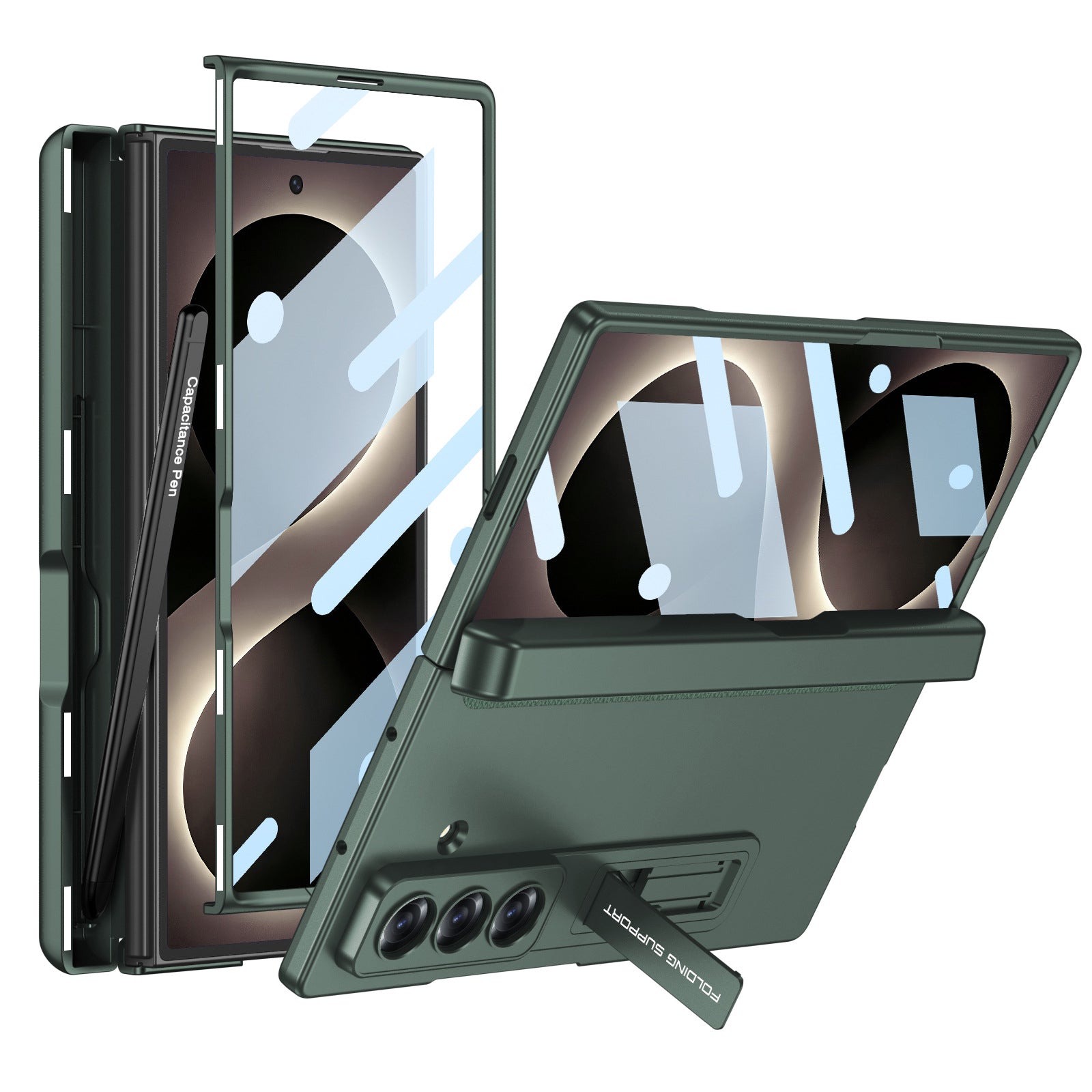 Magnetic Hinge Pen Box Protective Case