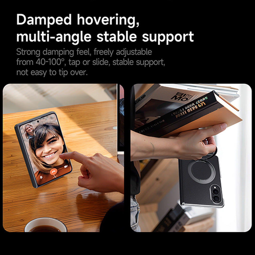 Folding Stand Leather Case with MagSafe