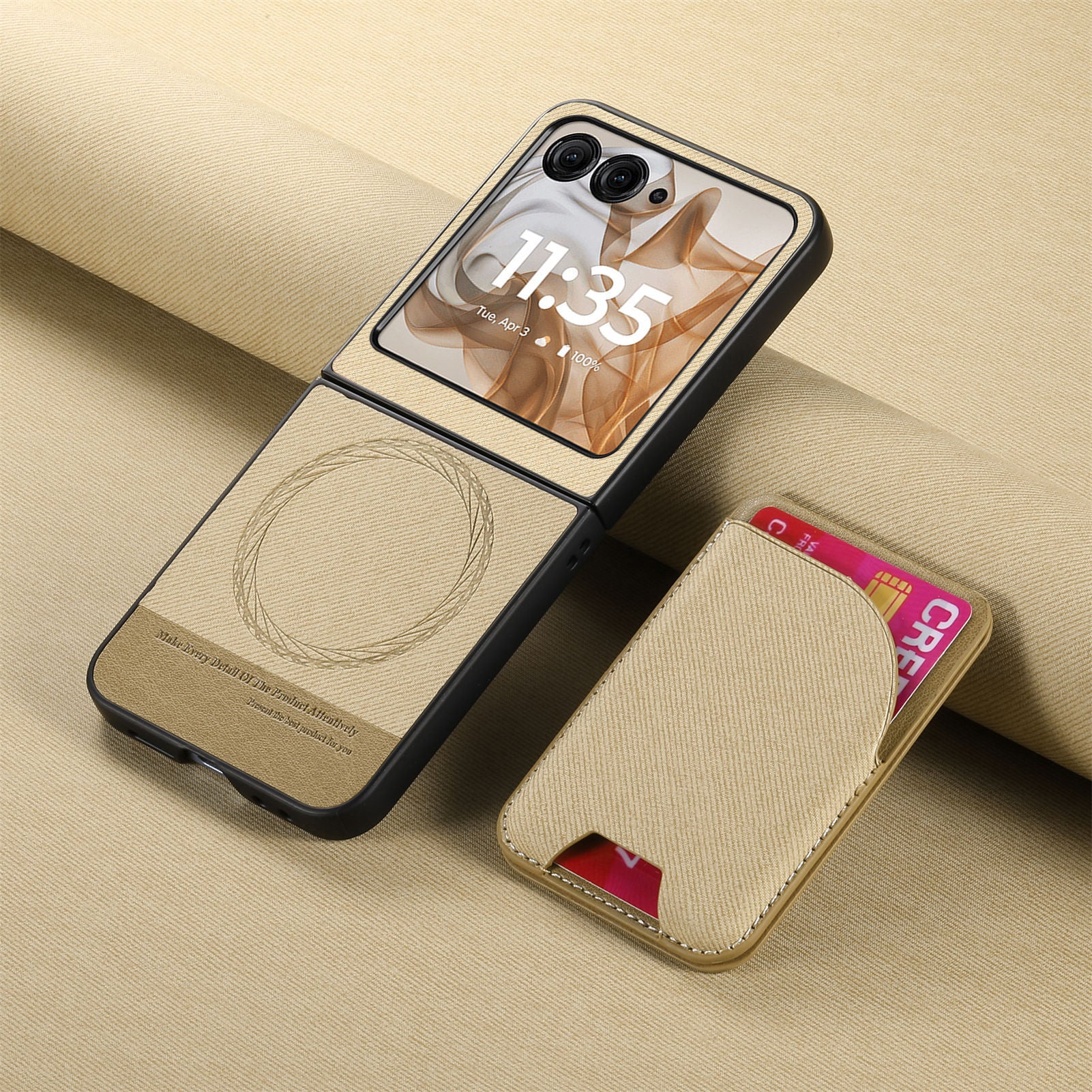 Carbon Fiber Card Holder Case with MagSafe