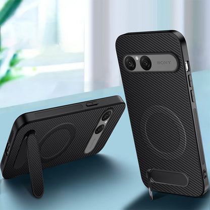 Invisible Bracket  Carbon Fiber Pattern Case