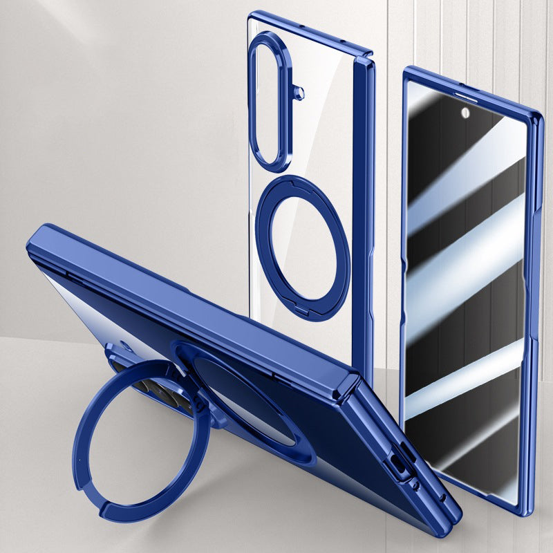 360° Rotating Stand Clear Case with MagSafe