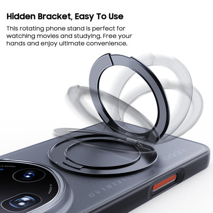 Translucent Frosted Swivel Stand Case