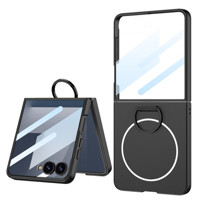 Ring Buckle Stand Anti-Fall Case with MagSafe