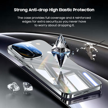 Electroplated Tempered Glass Case