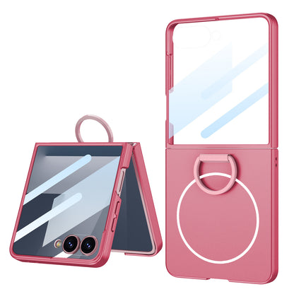 Ring Buckle Stand Anti-Fall Case with MagSafe