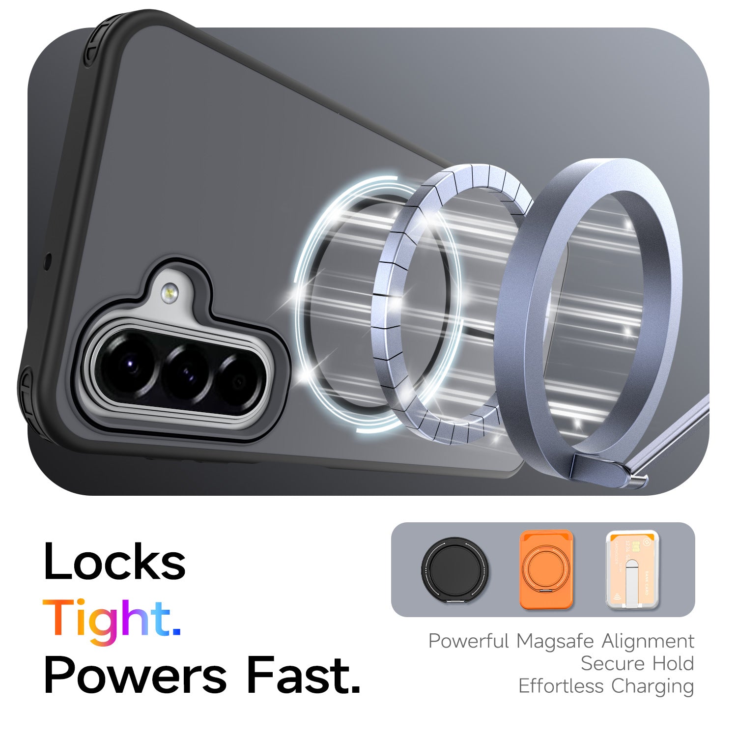 Skin-Friendly Matte Magnet Case