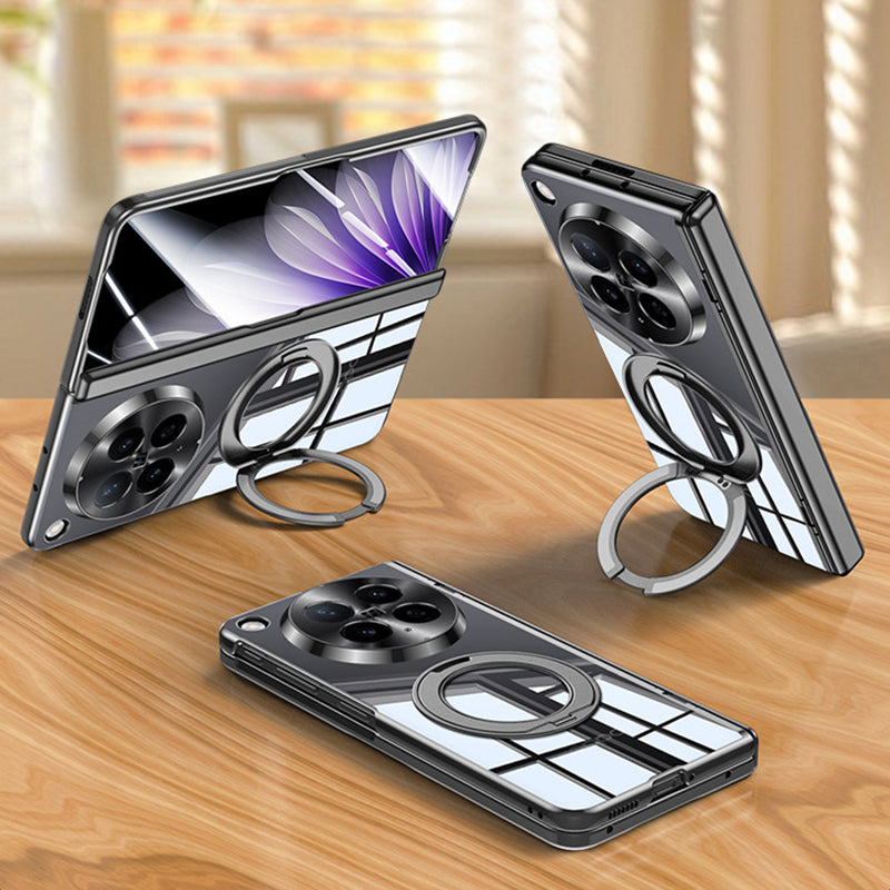 360° Rotating Stand Clear Case with MagSafe