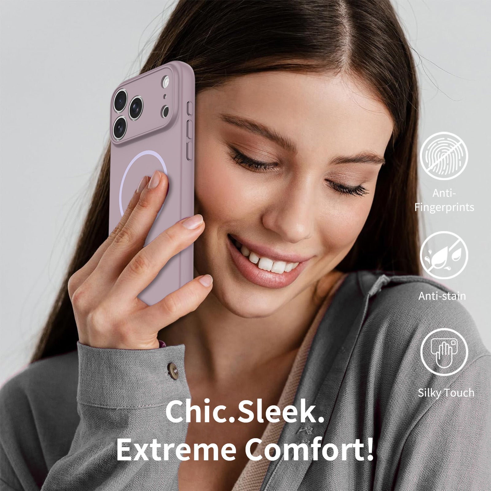 Skin-Feel Matte Case with MagSafe