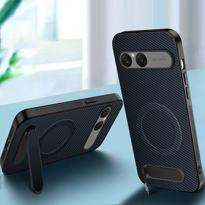 Invisible Bracket  Carbon Fiber Pattern Case