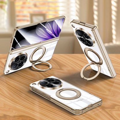 360° Rotating Stand Clear Case with MagSafe