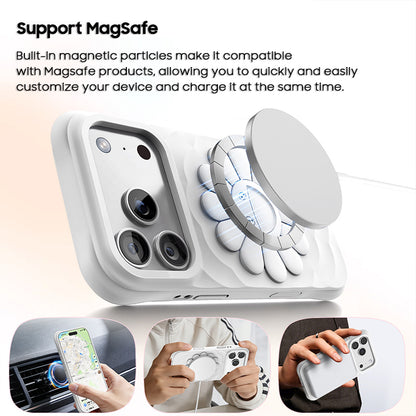 Sunflower Liquid Silicone Case with MagSafe