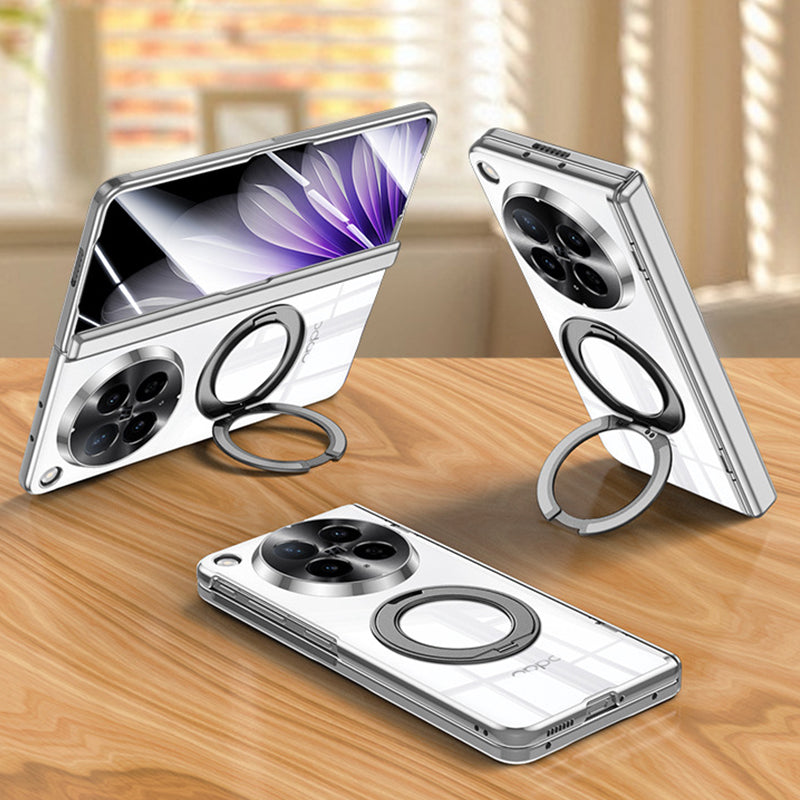 360° Rotating Stand Clear Case with MagSafe