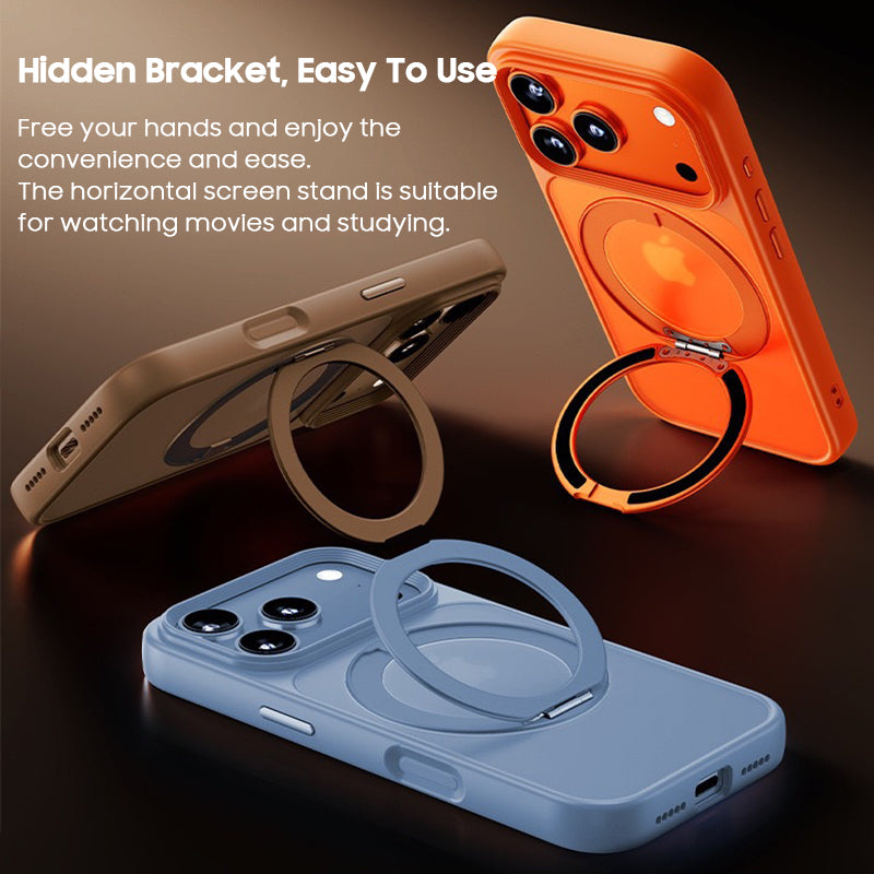Rotating Kickstand Anti-Fall Case with MagSafe