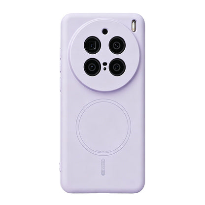 Solid Color Liquid Silicone Case with MagSafe