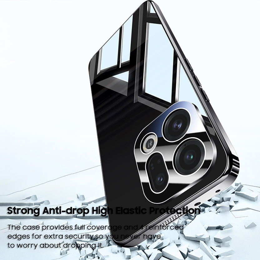 Electroplated Tempered Glass Case