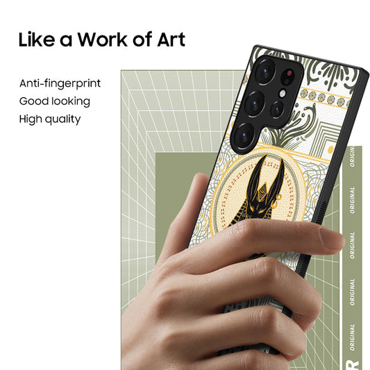 Serie Samsung | Funda de teléfono de cuero con pintura artística
