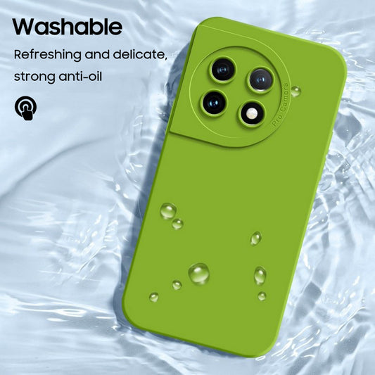 Serie Oneplus | Caja de teléfono de silicona líquida de color sólido