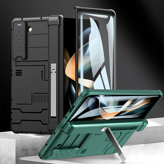 Samsung Series | Galaxy Z Fold5 Sliding Window Lens Protective Folding Mobile Phone Case
