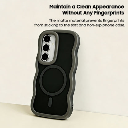 Wave Pattern Translucent Frosted Case