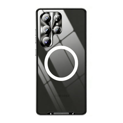 Metal Frame Glass Case with MagSafe
