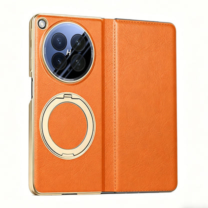 Kickstand Flip Leather Case