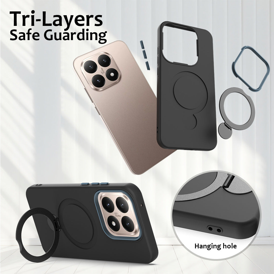 Liquid Silicone Case with Kickstand