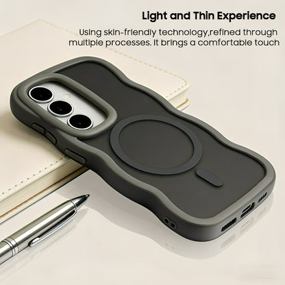 Wave Pattern Translucent Frosted Case