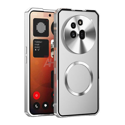 Single-Sided Buckle Metal Frame Case with MagSafe